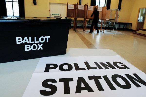 A polling station